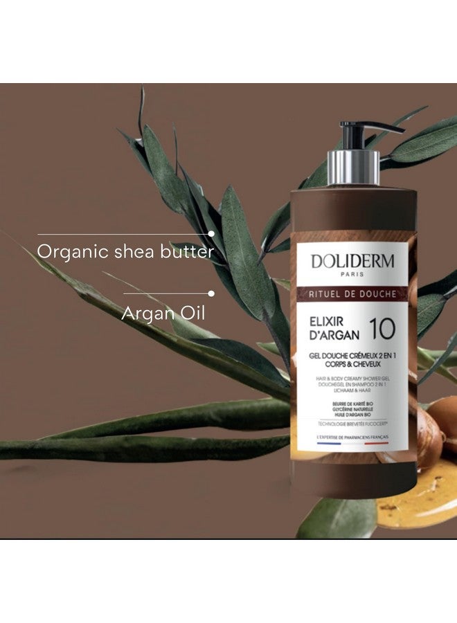 Doliderm Paris - Creamy Shower Gel, 33.8 Fl Oz (Argan Elixir) - Image 3