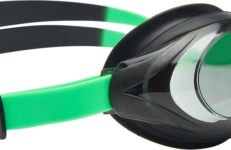 Zoggs Bondi Swim Goggles - Black Green Tint Smoke with UV Protection and Anti-Fog Lenses - Image 4