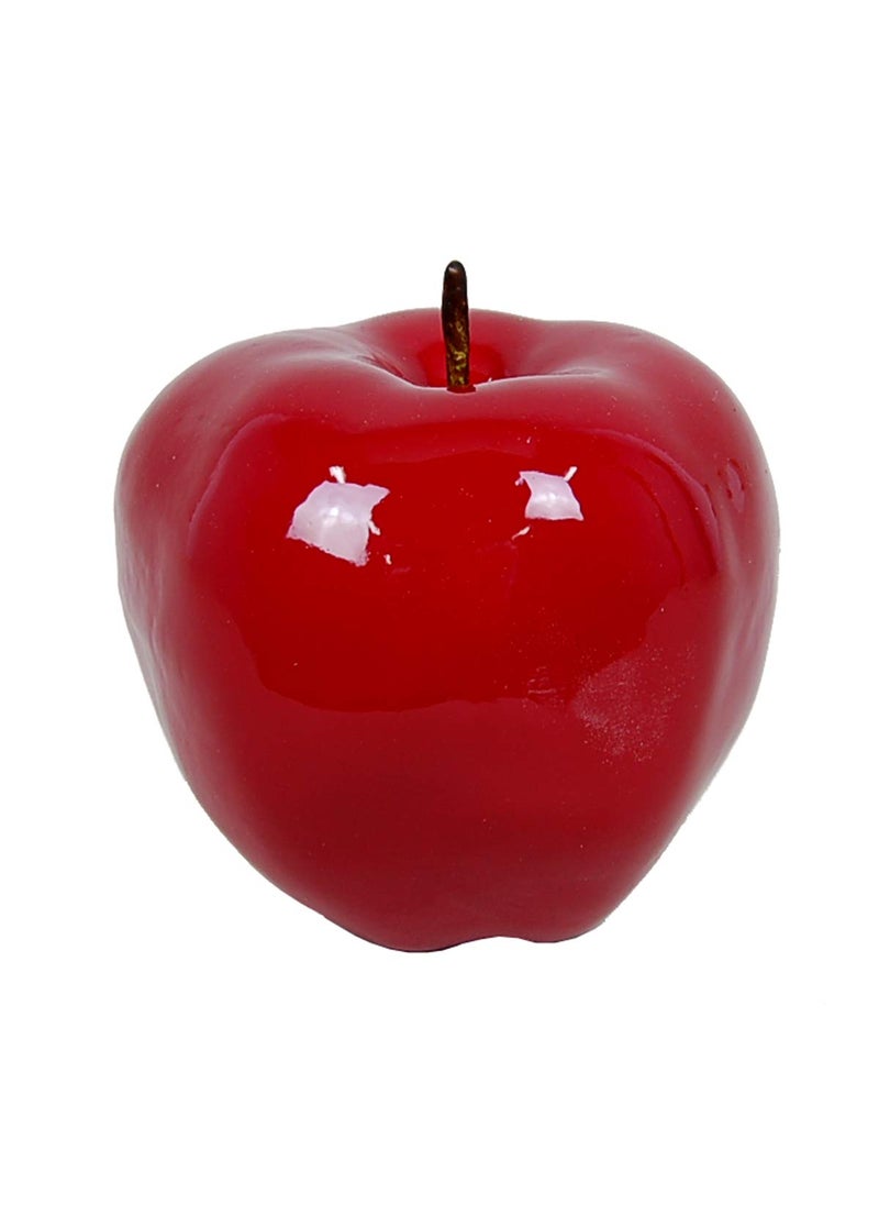 Flora Bunda Flora Bunda 6 Artificial Shiny Large Centerpiece Applered 