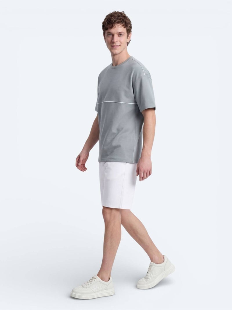 Kip Grey Plain T-Shirt - Image 5