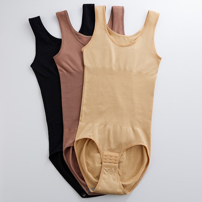 Breasted Shaper Women'S Tunic Belly Tighting Chest Push-Up One-Piece Shaper Body-Fit Postpartum Waist Tight Corset - Image 2