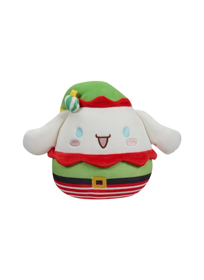 Squishmallows 8 inch Sanrio Cinnamoroll Elf , Officially Licensed Kellytoy Plush Toy, Colorful Soft Toy, Gift for Kids, Girls & Boys Washable Squishy Stuff Toy Multicolor All Age  - Image 1