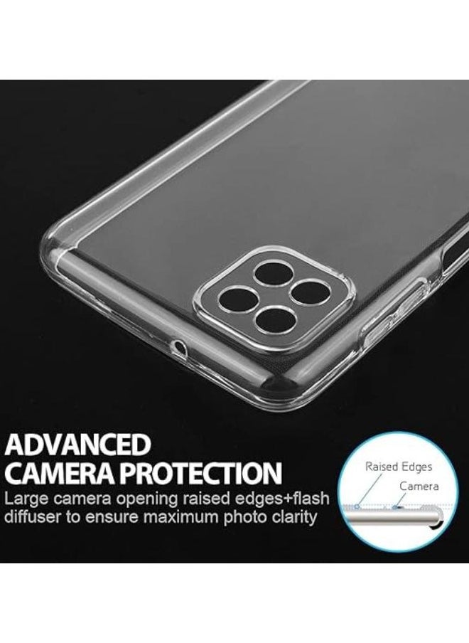 ماركة غير محددة - جراب شفاف ومضاد للصدمات لهاتف سامسونج جالاكسي ايه 22 الادار 5 جي Samsung Galaxy A22 (5g) - Image 1