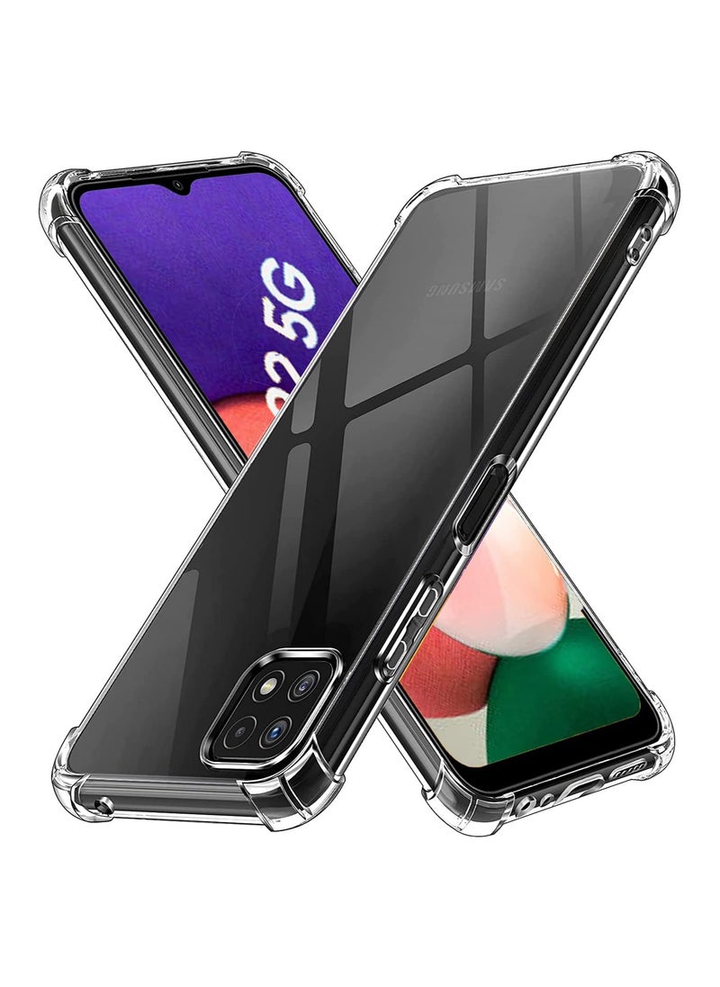 ماركة غير محددة - جراب شفاف ومضاد للصدمات لهاتف سامسونج جالاكسي ايه 22 الادار 5 جي Samsung Galaxy A22 (5g) - Image 1