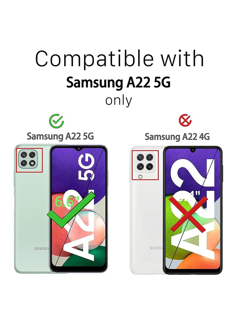 ماركة غير محددة - جراب شفاف ومضاد للصدمات لهاتف سامسونج جالاكسي ايه 22 الادار 5 جي Samsung Galaxy A22 (5g) - Image 1