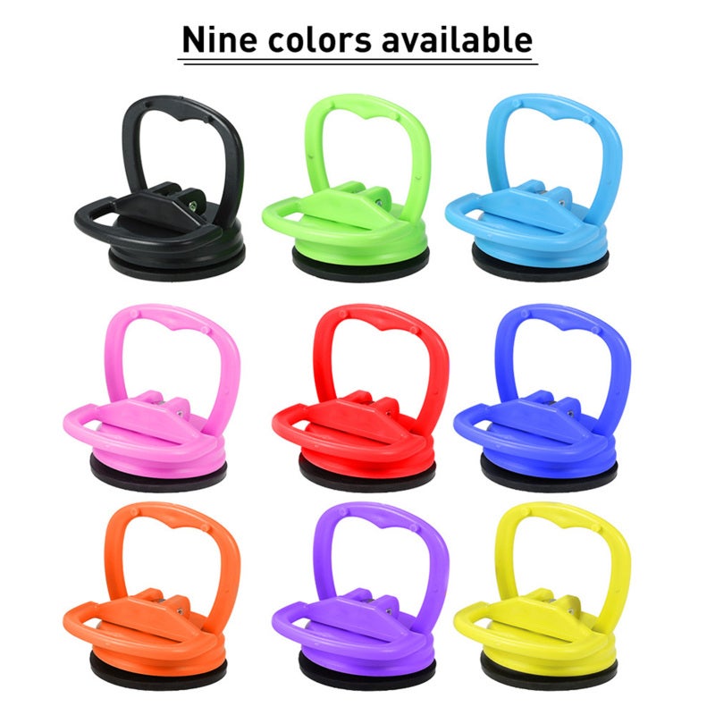 Vehicle Dent Puller: 5.5*5.5*7cm Small Body Strong Power Suction Cup - Durable Odorless Rubber Stable Nylon Handle for Car Dent Repair Glass Lifting Tight Spots - Image 3