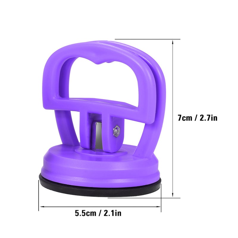 Vehicle Dent Puller: 5.5*5.5*7cm Small Body Strong Power Suction Cup - Durable Odorless Rubber Stable Nylon Handle for Car Dent Repair Glass Lifting Tight Spots - Image 2