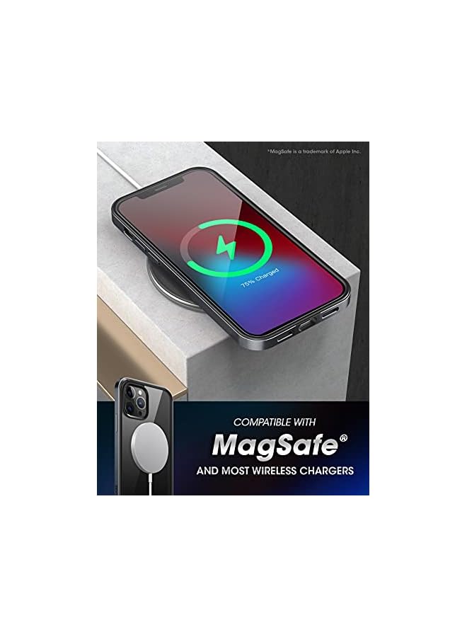 SupCase Unicorn Beetle Edge Series Case Designed for iPhone 12 Pro Max (2020 Release) 6.7 Inch, Slim Frame Case with TPU Inner Bumper & Transparent Back - Image 4