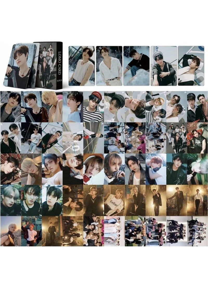 EHOME 55 Piece Stray Kids Maxident Lomo Cards  - Image 2