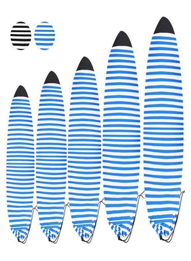 UCEDER حقيبة لوح التزلج الخفيفة من يو سيدر، مثالية للرحلات المحلية إلى الشاطئ (أزرق وأبيض، 6 أقدام) - Image 1