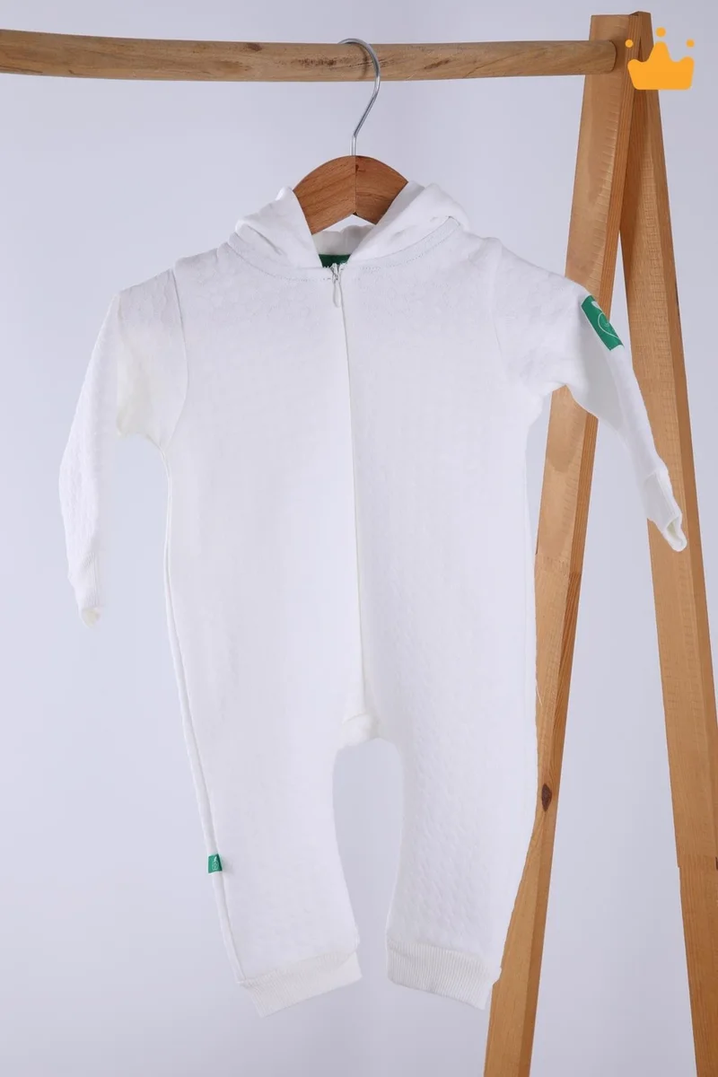بيبي هولا Babyhola Zippered Rabbit Ears Jumpsuit 5014