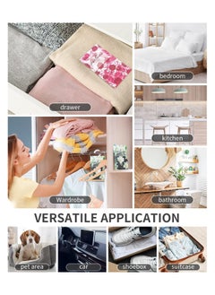 Excefore Hanging Closet Deodorizer 16 Pcs Air Freshener Hanging Closet Deodorizer Scented Room Fragrance Aroma Bag Suit for Locker Car Closet Long Lasting Fresh Fruit Flavor Portable Bedroom Car Sachet  - Image 2