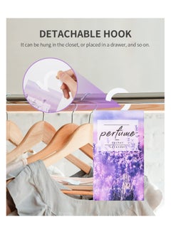 Excefore Hanging Closet Deodorizer 16 Pcs Air Freshener Hanging Closet Deodorizer Scented Room Fragrance Aroma Bag Suit for Locker Car Closet Long Lasting Fresh Fruit Flavor Portable Bedroom Car Sachet  - Image 3