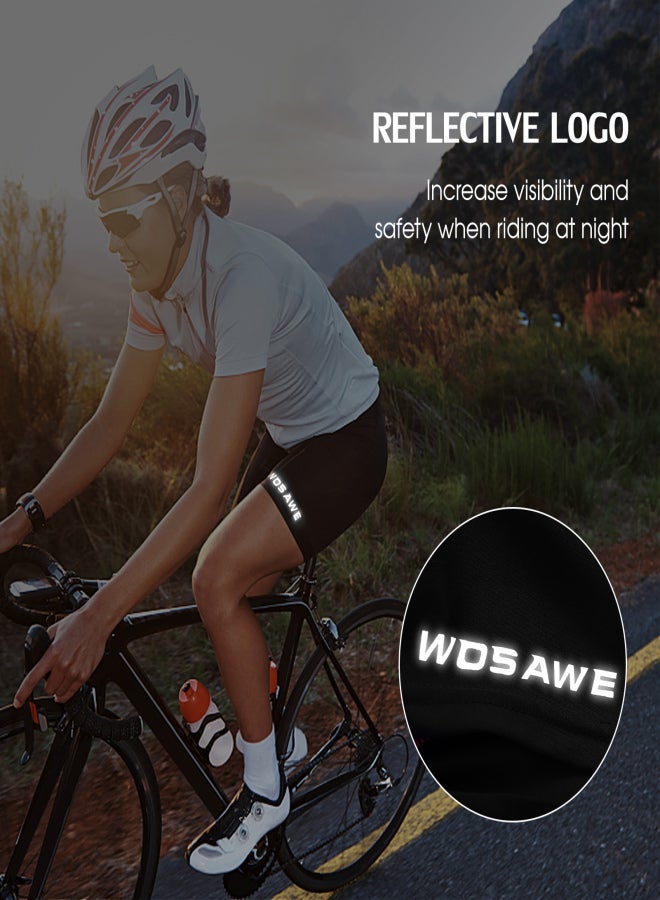 WOSAWE Women Cycling Underwear Padded Bike Shorts Breathable MTB Bicycle Biking Shorts - Image 5