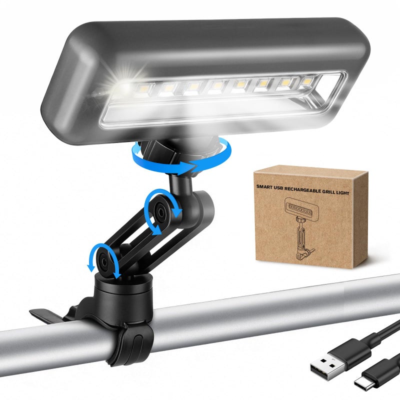 AuntyFey 360Â°Adjustable Grill Lights for Outdoor Grill Designed for Blackstone Weber Griddle, BBQ Grill Light at Night with 360Â° Adjustable, LED Grill Lights for Outdoor, Gifts for Dad Men - Image 1