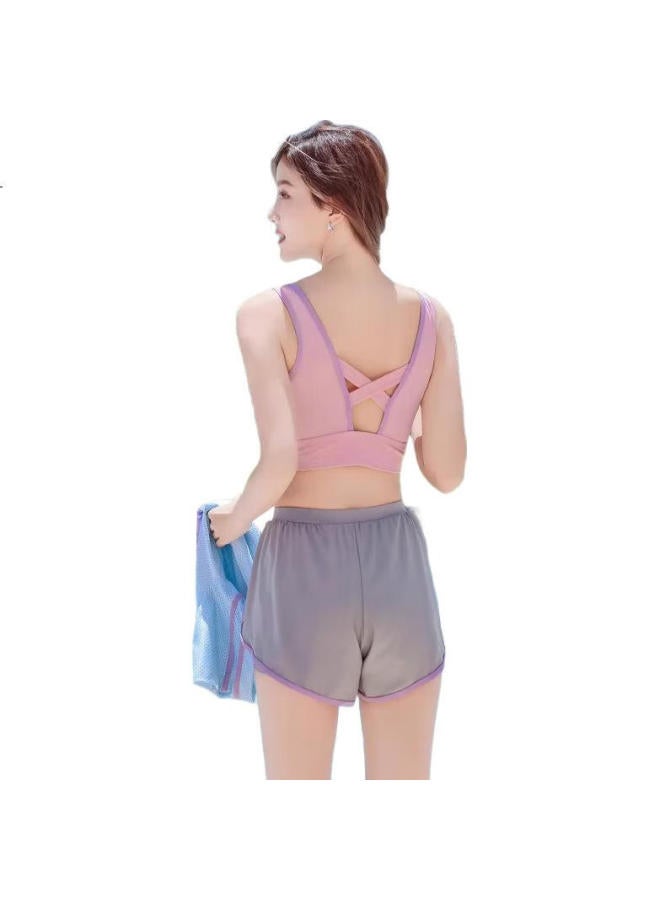 Barbie Women'S Conservative Split Swimsuit Three-Piece Set For Hot Springs Beach Vacation Swimming Plus Size High-End Covering Meat Slimming Swimwear - Image 2