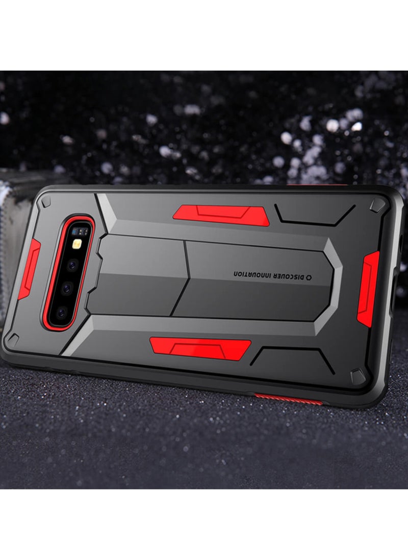 Nillkin Defender 2 Series Armor border bumper case for Samsung Galaxy S10 Plus - Black / Red - pzsku/Z813A424641E4A5420864Z/45/_/1739032556/6dbb8700-9bd3-416f-85e3-a5f9ecc45ec0