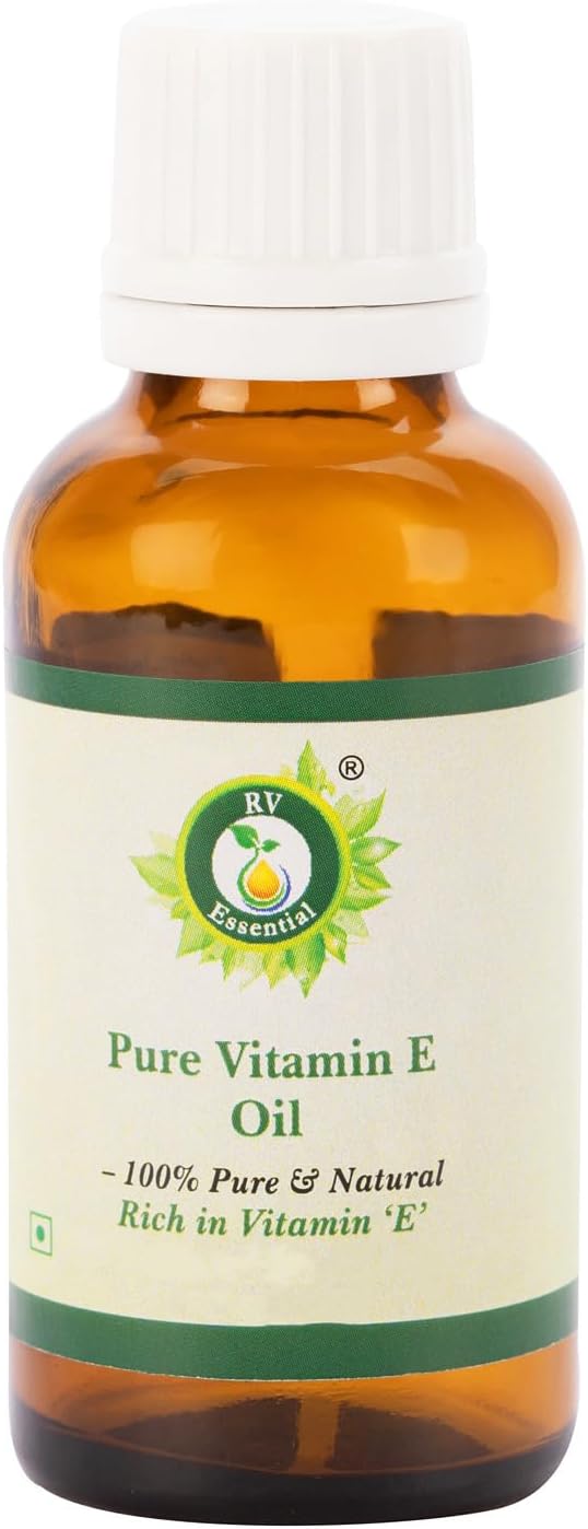 r v essential R V Essential Pure Vitamin E Oil 10ml 0338oz 100 Pure and Natural Rich in Vitamin E 