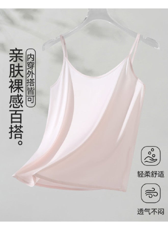 MIIOW Women'S Sleeveless Camisole - Luxurious High-End Inner Wear, Suitable For Layering Under Blazers Or Worn Alone As A Vest - Image 1