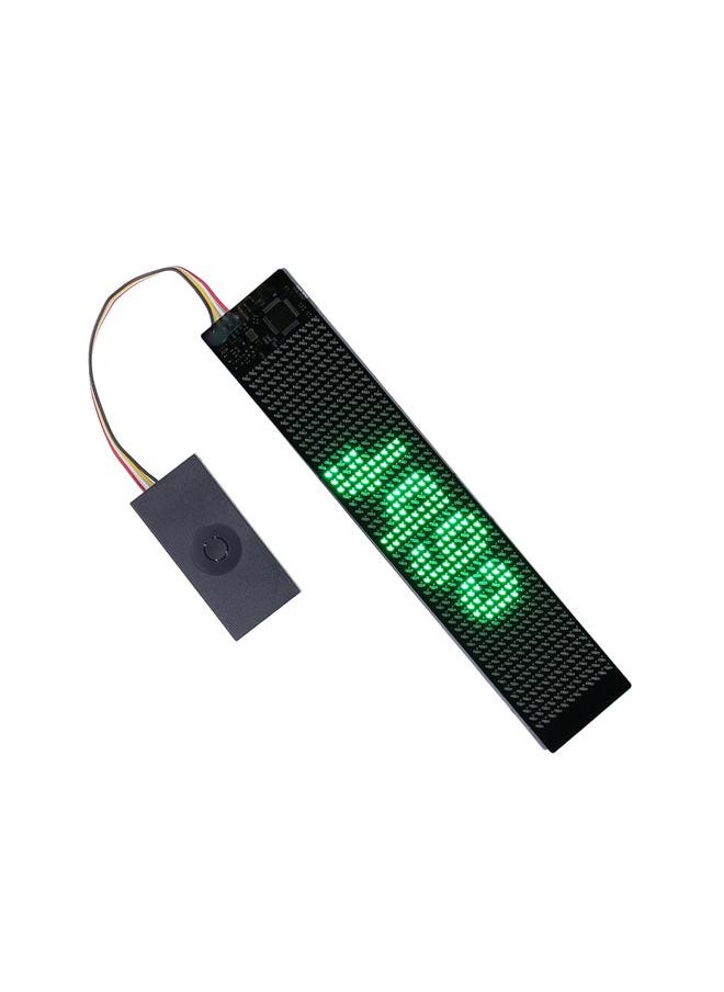 LED Matrix Panel Green Programmable Flexible Scrolling LED Sign for Store Car Bar Hotel