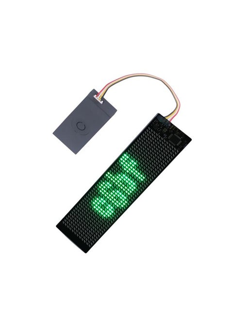 LED Matrix Panel Green Programmable Flexible Scrolling LED Sign for Store Car Bar Hotel