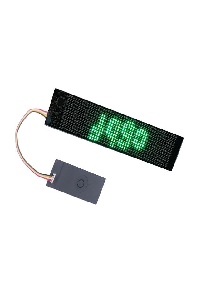 LED Matrix Panel Green Programmable Flexible Scrolling LED Sign for Store Car Bar Hotel