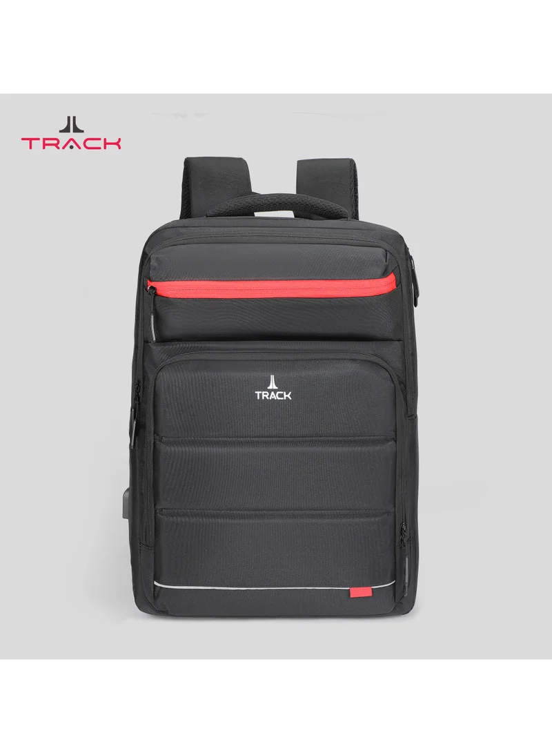 Track Track Premium Multi-Pocket School Backpack for High Storage, 18 Inch