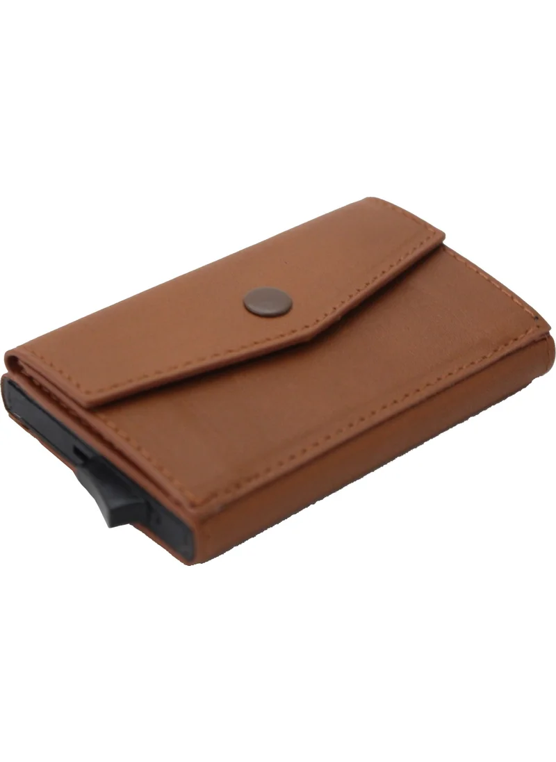 جراندي Gd 779-FLAT Leather, Mechanism, Men's Wallet, Card Holder