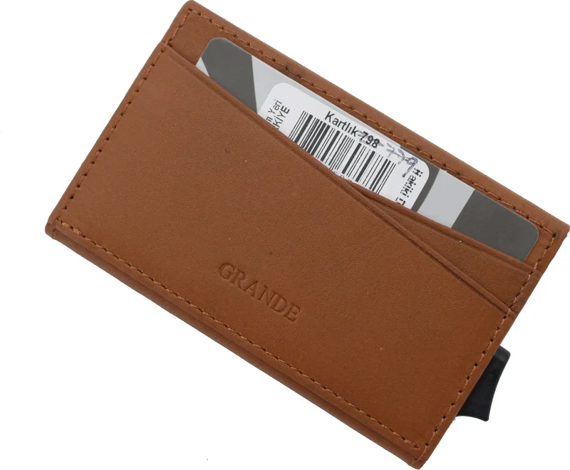Grande Gd 779-FLAT Leather, Mechanism, Men's Wallet, Card Holder