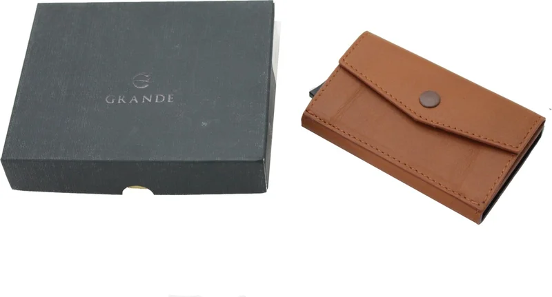 Grande Gd 779-FLAT Leather, Mechanism, Men's Wallet, Card Holder