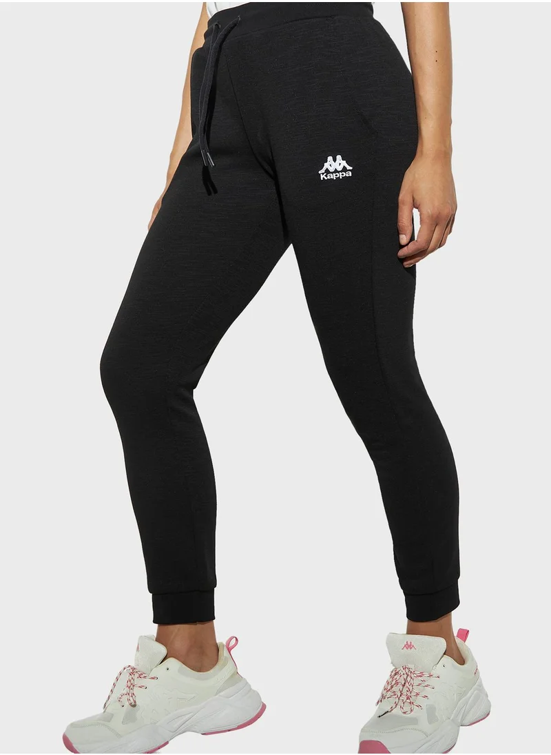 Kappa Logo Embroidered Joggers