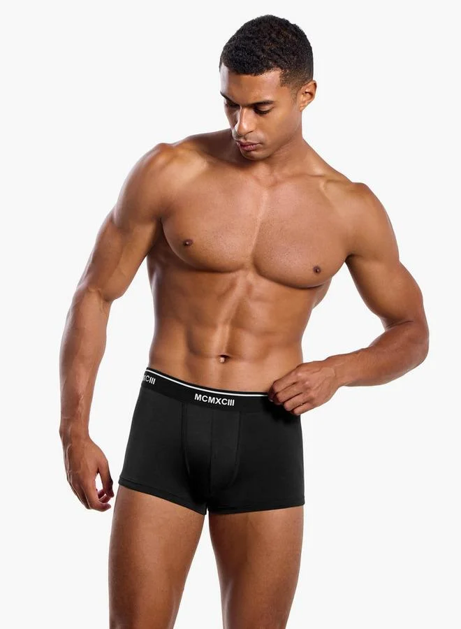 سبلاش فيڤ Men Printed Lyocell Blend Hipster Briefs - Pack of 3