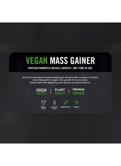 THE PROTEIN WORKS Vegan Mass Gainer 100% Plant Based High Calorie Protein Powder 16 Shakes Strawberries 'N' Cream 2Kg  - Image 2