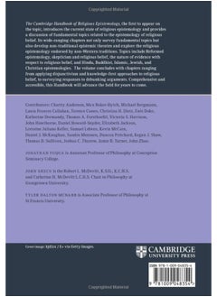The Cambridge Handbook of Religious Epistemology  - Image 2
