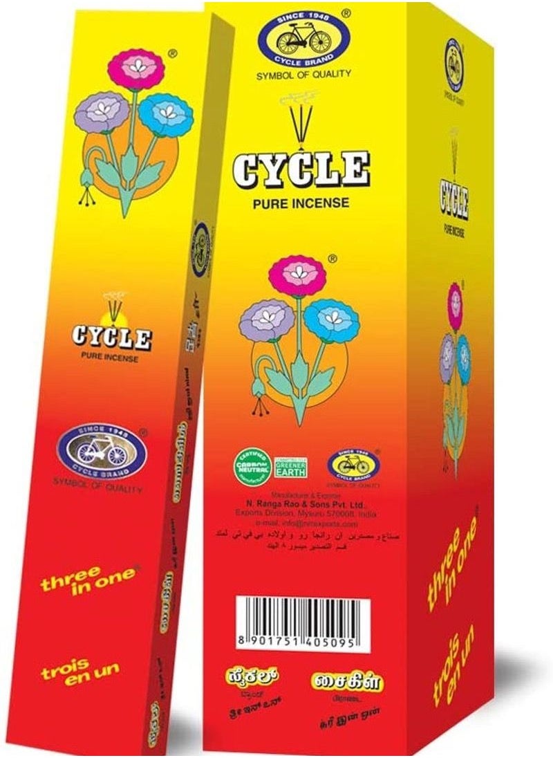 CYCLE - Pure Incense Agarbatti - Pack of 12 - Image 1