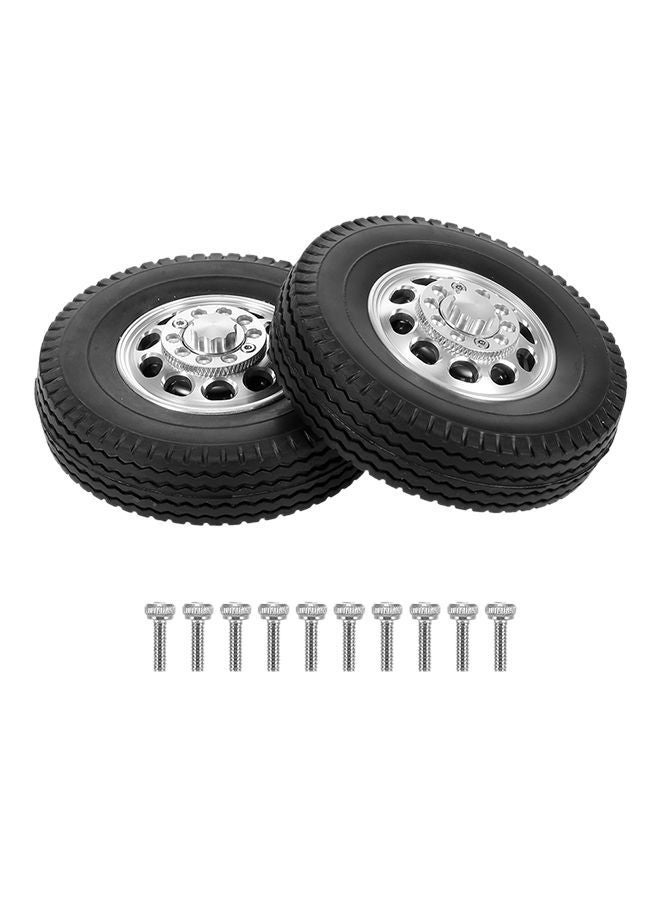 NIBEMINENT 2-Piece Trailer Front Wheels With 10 Spokes Set - Image 1