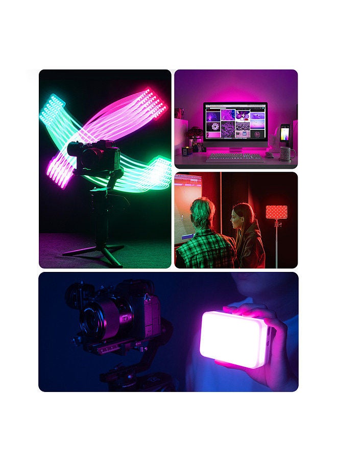 YONGNUO YONGNUO YN120 8W RGB Photography Lamp Bi-color LED Light Pocket Vlog Light 2500K-9900K  - Image 2