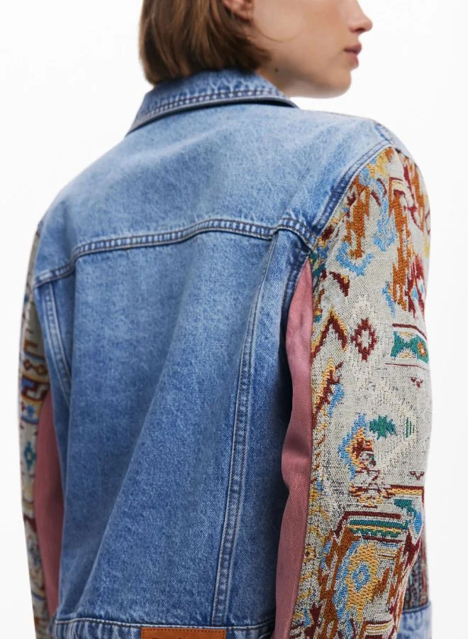 DESIGUAL Boho denim jacket