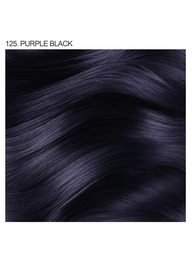 Adore Semi Permanent Hair Color Vegan And Crueltyfree Hair Dye 4 Fl Oz 125 Purple Black (Pack Of 1)  - Image 2