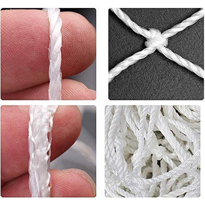 Aoneky Aoneky Soccer Goal Net - 24 x 8 Ft - Full Size Football Goal Post Netting - NOT Include Posts (16 x 7 Ft - 2.5 mm Cord) - Image 2