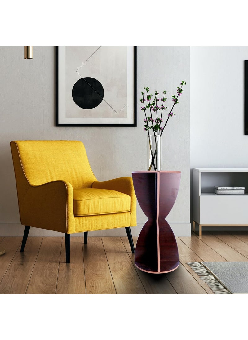 NIYANTA Niyanta Wooden Folding Side Table DIY Foldable Coffee Table for Living Room GardenOfficeOutdoor Corner TableBedside Stool for Bedroom Bedside Sofa Side Modern Coffee Table End Table  - Image 5