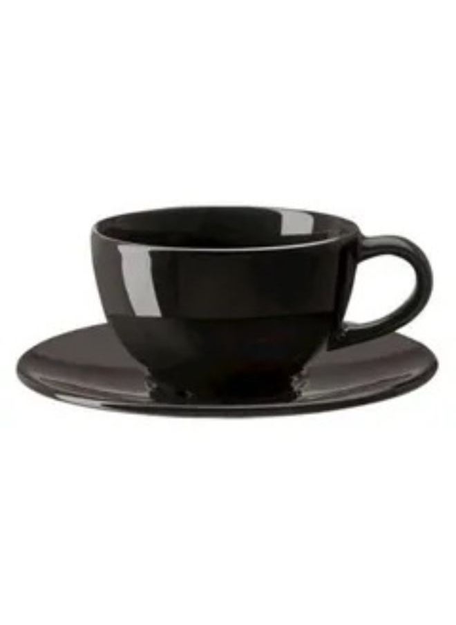 VARDAGEN Vardagen Cup And Saucer Black  - Image 1