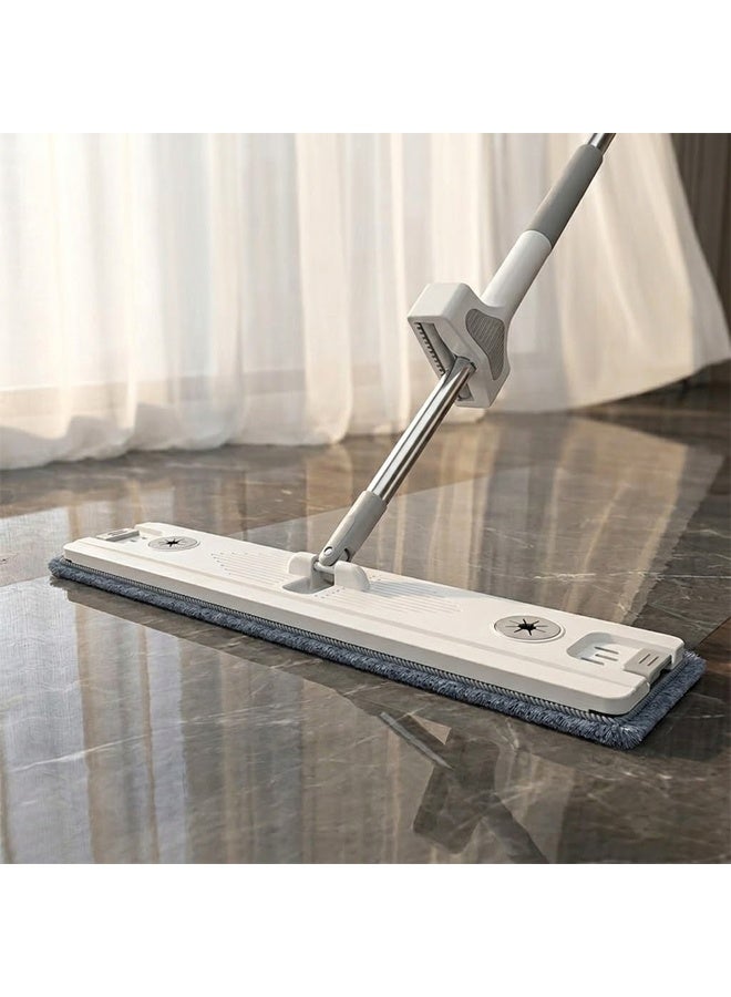NKX Adjustable Flat Mop with Extra-Wide Head and Long Handle – 128CM Length - Image 3