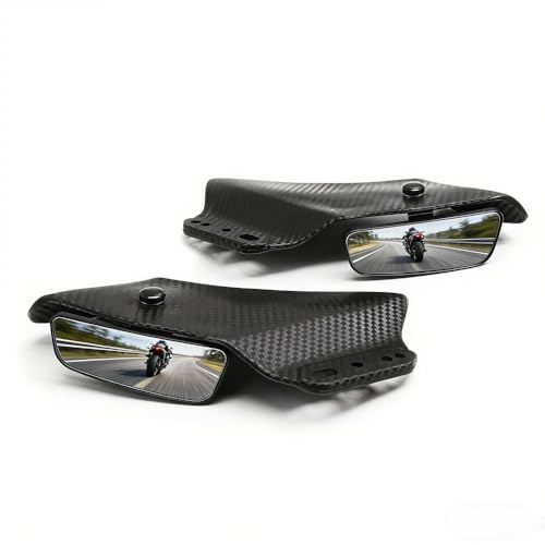 GYMARK Motorcycle Mirrors Wing Rearview Mirror for Yamaha YZF R1 R3 R6 R15 R25 R125 Adjustable Motorbike Side Mirrors Sportster Accessories - Image 1