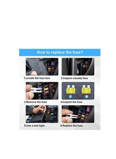 Jorest 300Pcs Car Fuse Assortment Kit, 160 Mini Blade Fuses Automotive + 90 Standard Auto Fuses + 50 Micro Fuse + Fuse Puller – for Car/RV/Truck/Motorcycle(2Amp 3A 5A 7.5A 10A 15A 20A 25A 30A 35A 40A)  - Image 2