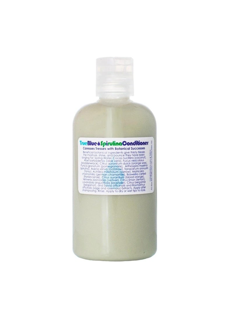 Living Libations - LIVING LIBATIONS  Organic True Blue Spirulina Conditioner  Natural PlantBased Clean Beauty 8 oz  240 ml - Image 1