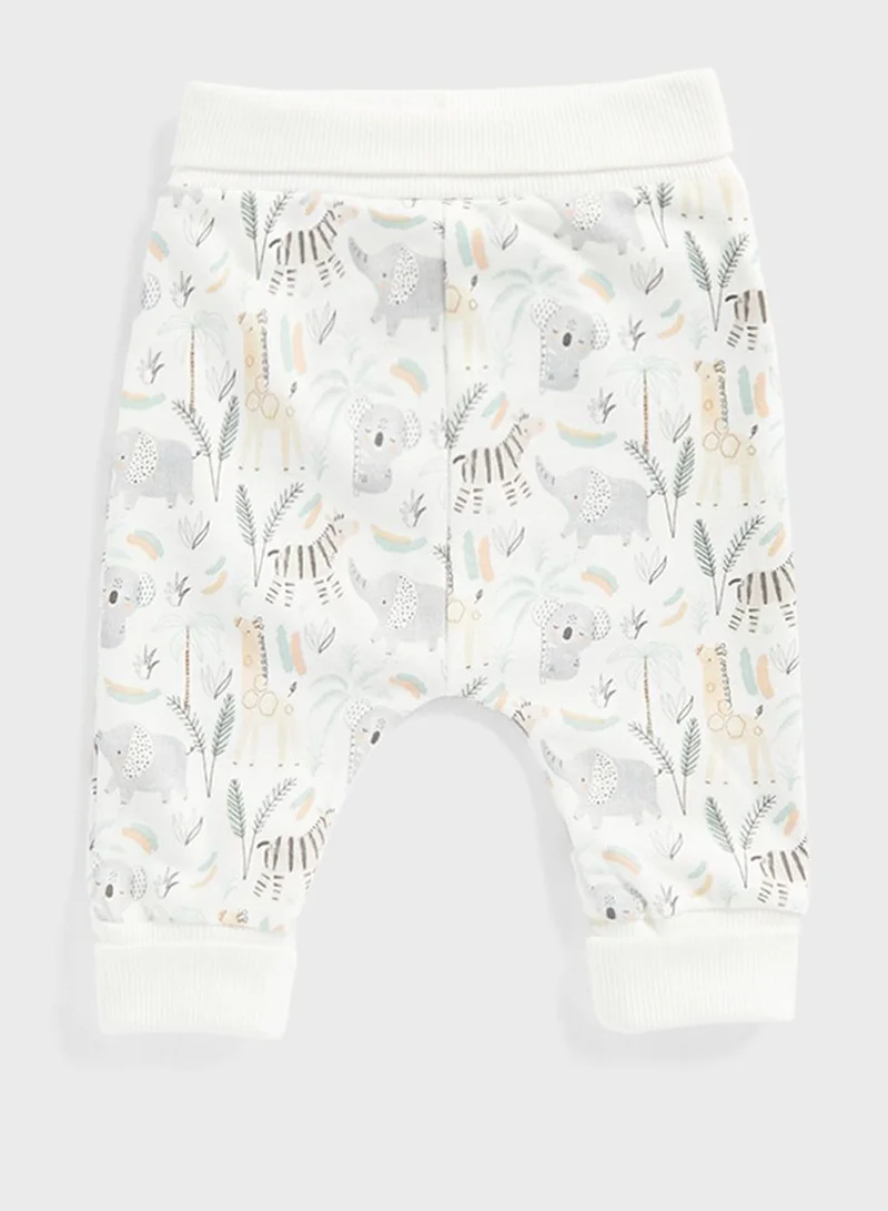 mothercare Kids 4 Piece Printed Bodysuit & Sweatpants