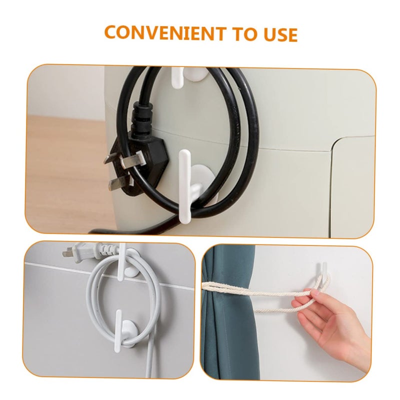 8 Pcs Adhesive Cord Organizer For Kitchen Appliances Air Fryer Cable Management - Image 4