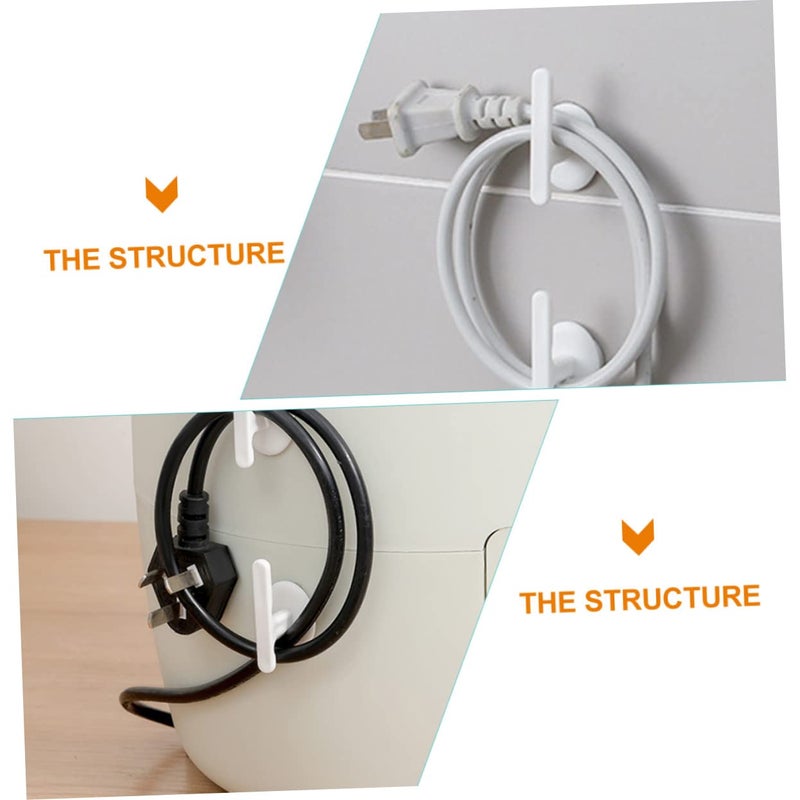 8 Pcs Adhesive Cord Organizer For Kitchen Appliances Air Fryer Cable Management - Image 5