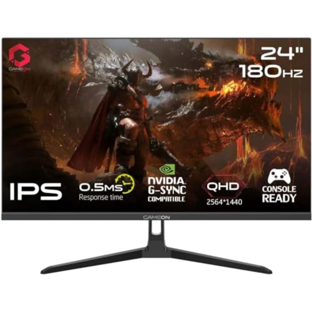 عام شاشة غيمينغ عام 24 إنش IPS QHD 2K دقة 2560×1440 زمن أستجابة 0.5 مللي ثانية 180Hz